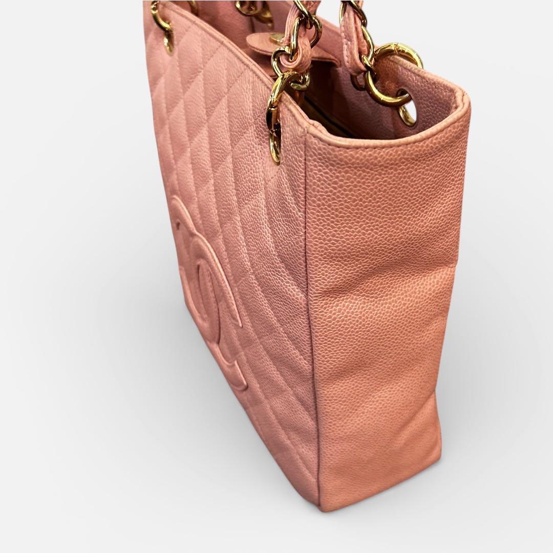 CHANEL チェーンショルダートートバッグ