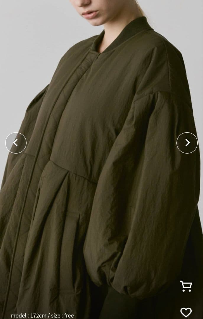 Libra Cue MA-1 モンスターコート　ロングコート