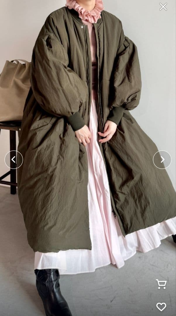 Libra Cue MA-1 モンスターコート　ロングコート