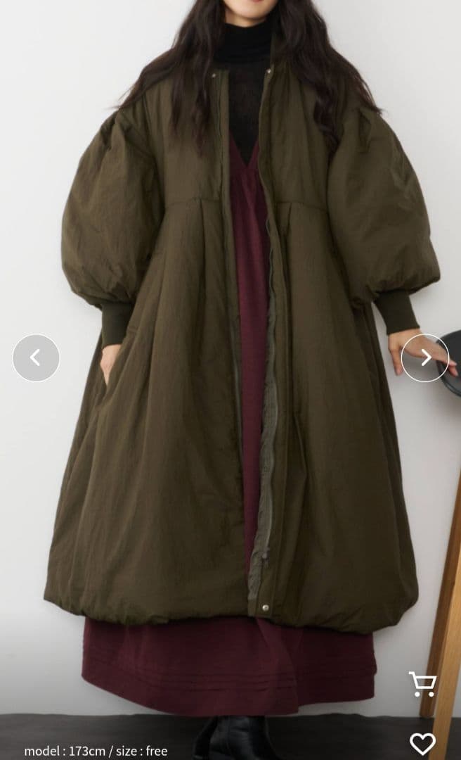 Libra Cue MA-1 モンスターコート　ロングコート