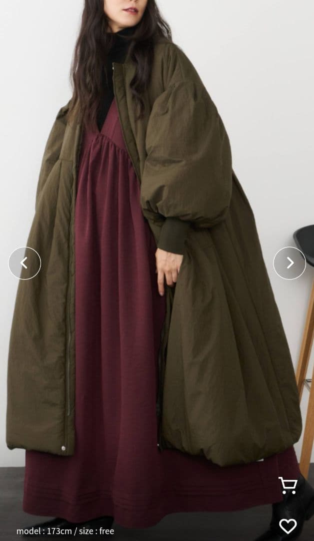 Libra Cue MA-1 モンスターコート　ロングコート