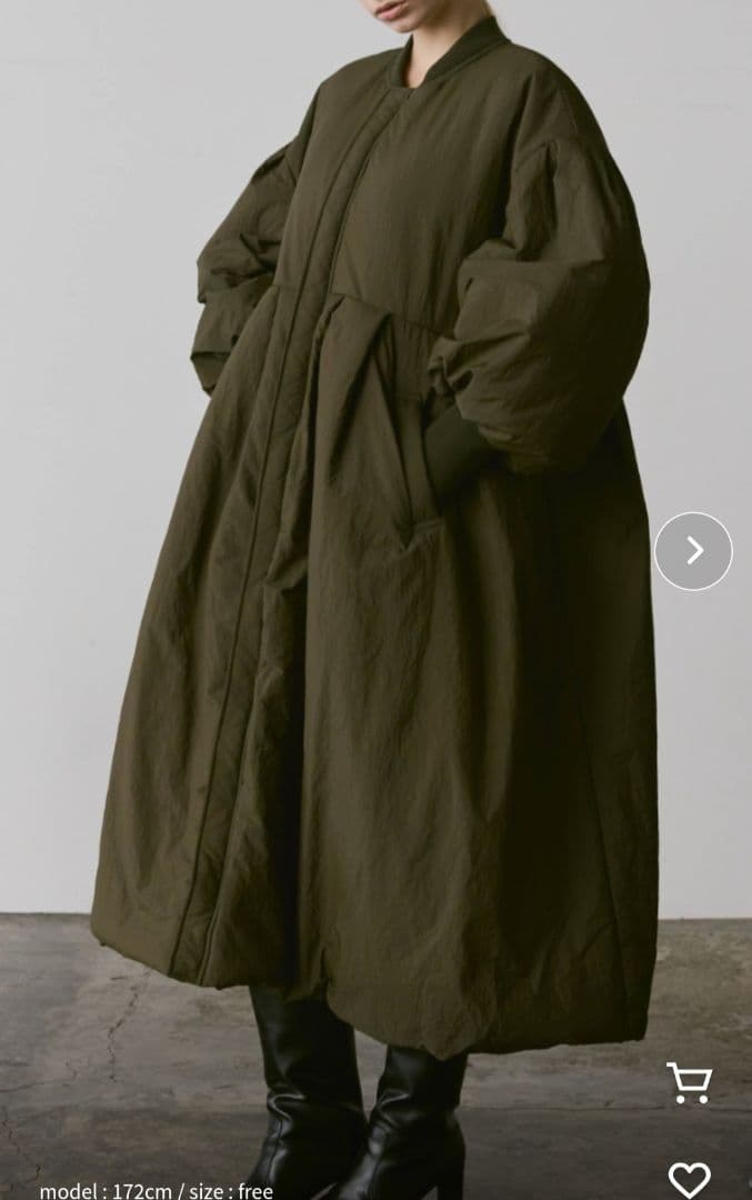 Libra Cue MA-1 モンスターコート　ロングコート