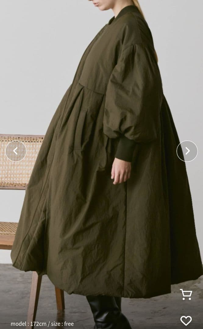 Libra Cue MA-1 モンスターコート　ロングコート