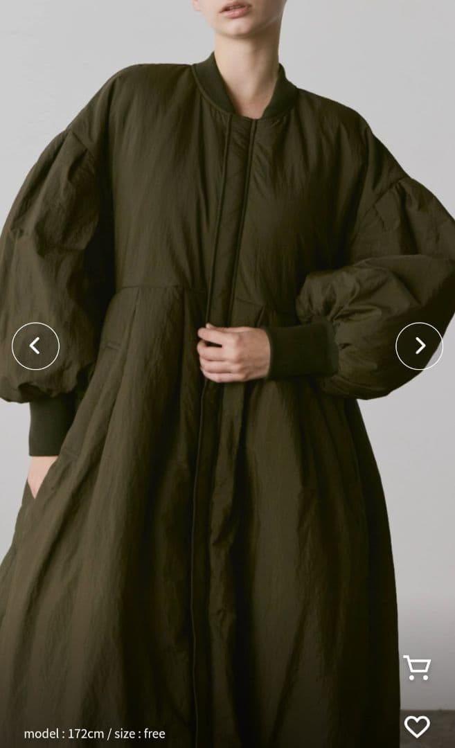 Libra Cue MA-1 モンスターコート　ロングコート