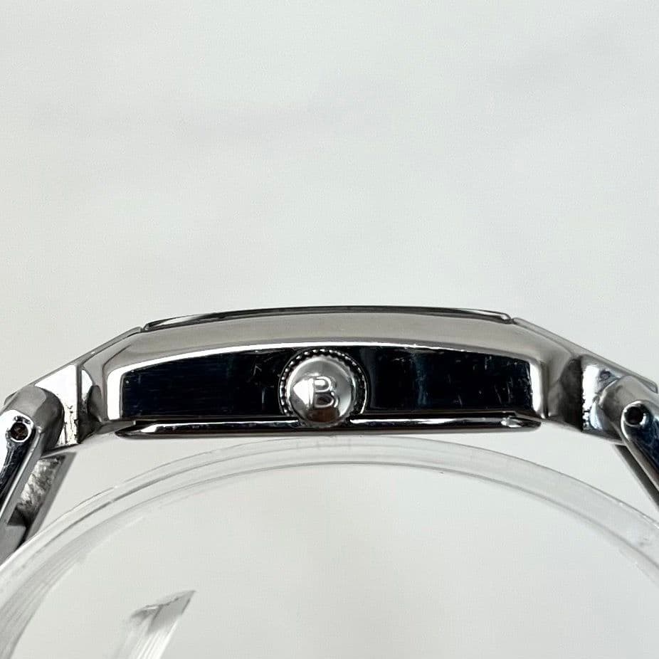 【稼働】 BURBERRY BU4212 スクエア アナログ 腕時計 シルバー