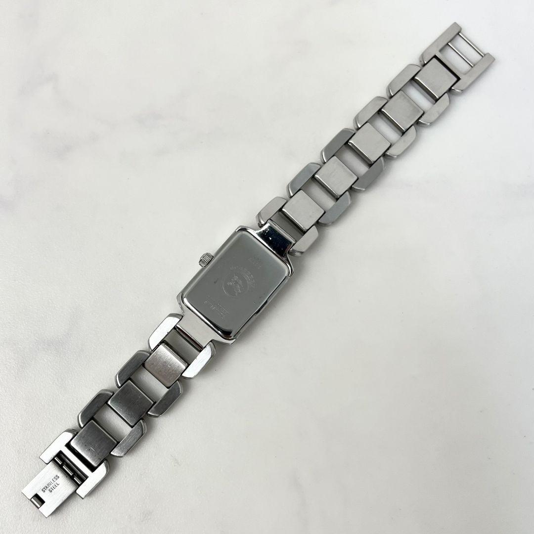 【稼働】 BURBERRY BU4212 スクエア アナログ 腕時計 シルバー