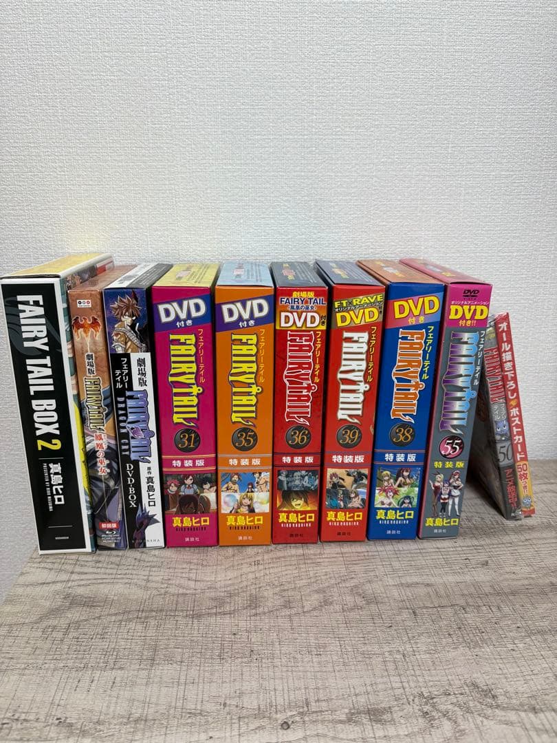 FAIRY TAIL 特装版 Blu-ray等セット