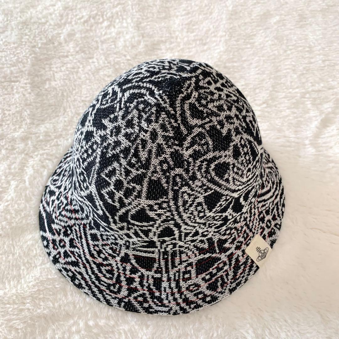 Vivienne Westwood バケットハット オーブ総柄 美品