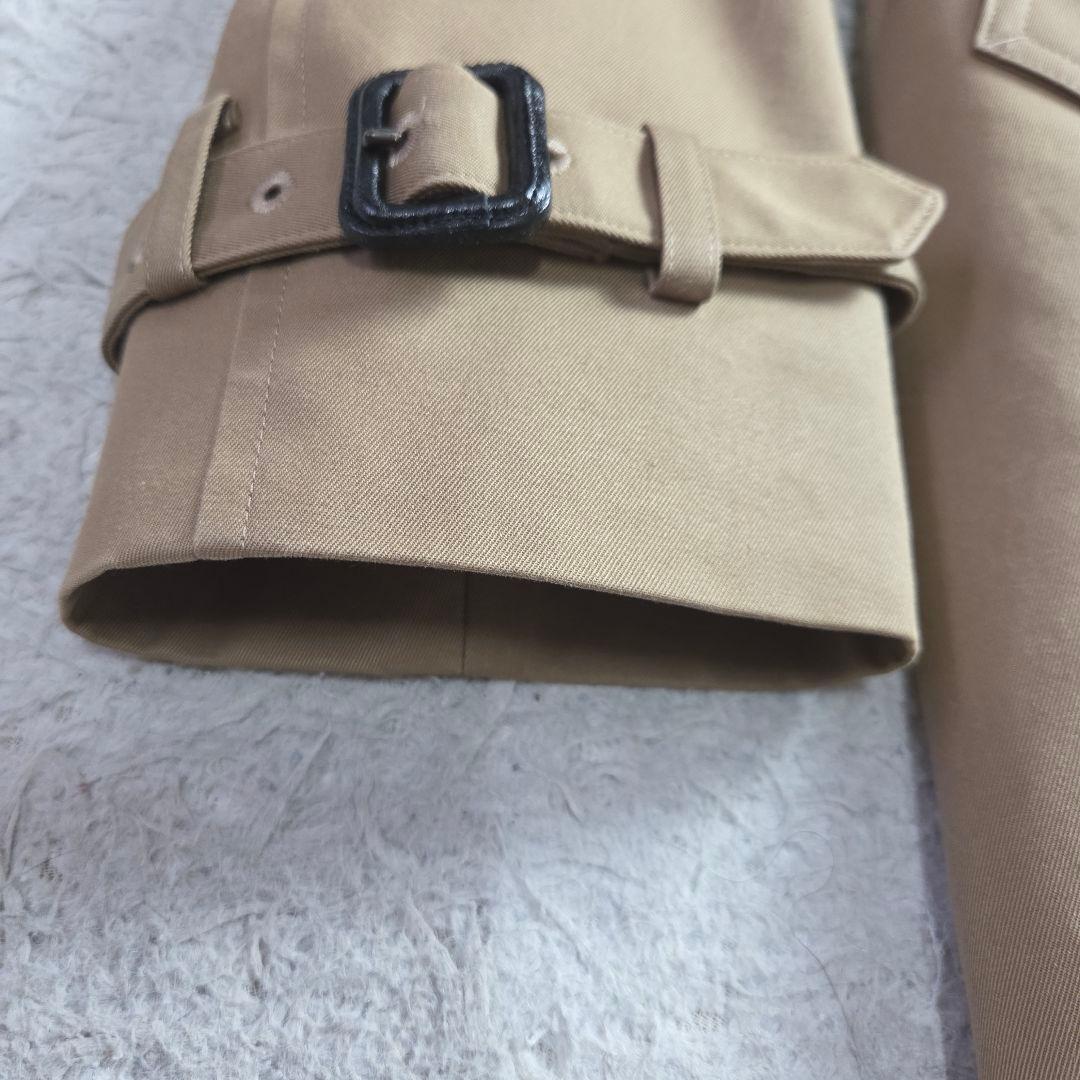 極美品 HYKE トレンチコート ライナー着脱式 ベージュ サイズL タイト