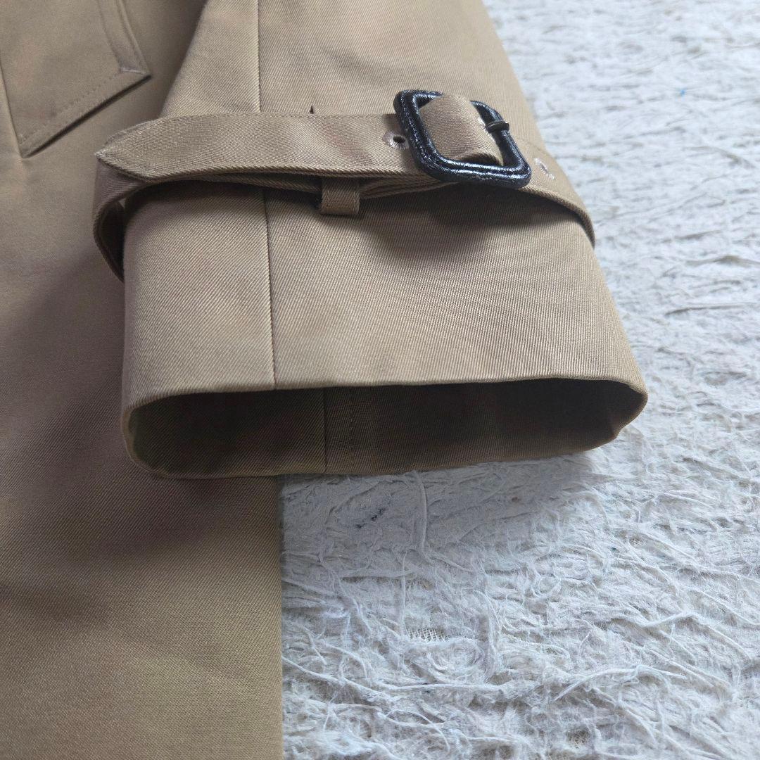 極美品 HYKE トレンチコート ライナー着脱式 ベージュ サイズL タイト