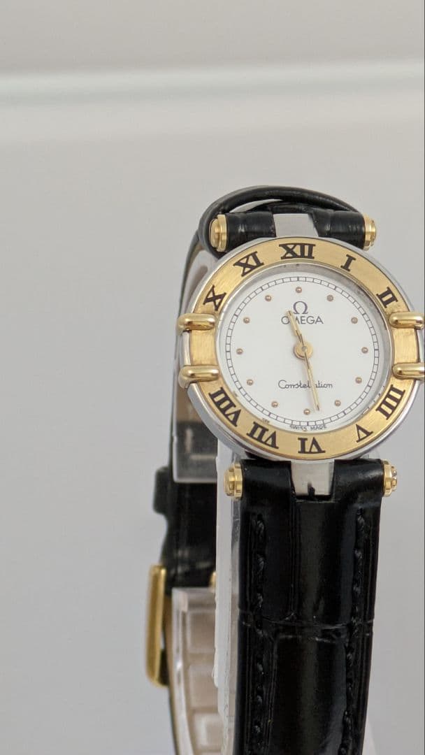 OMEGA オメガ コンステレーション K18コンビ レディース 美品