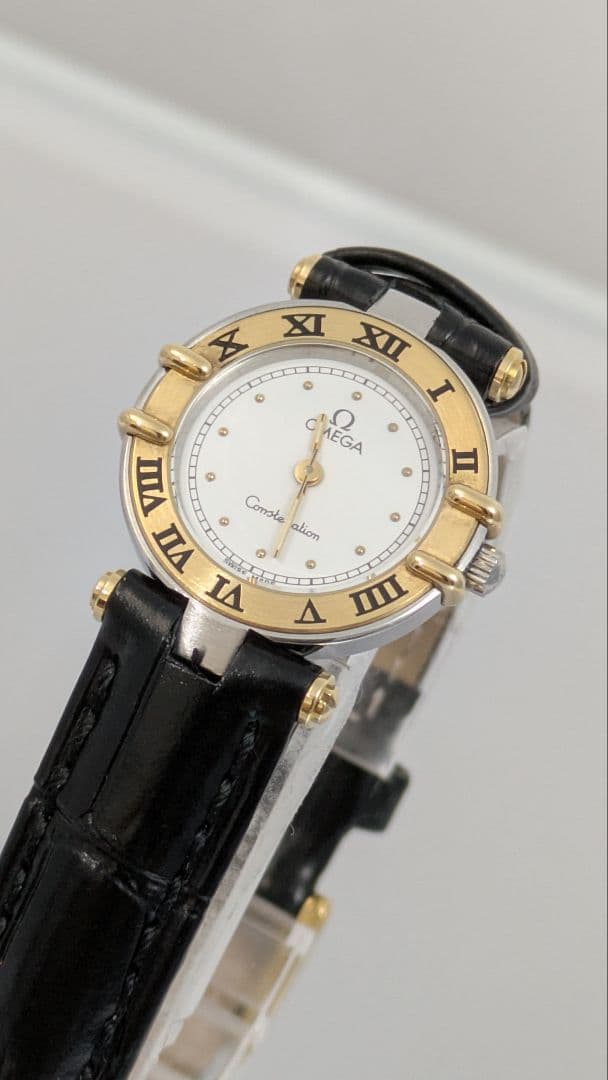 OMEGA オメガ コンステレーション K18コンビ レディース 美品