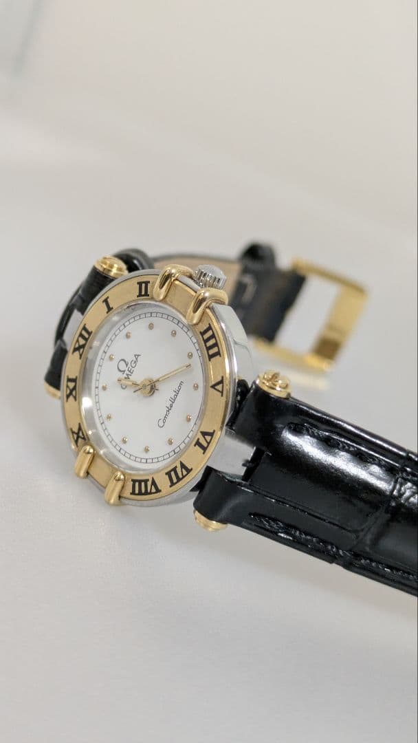 OMEGA オメガ コンステレーション K18コンビ レディース 美品