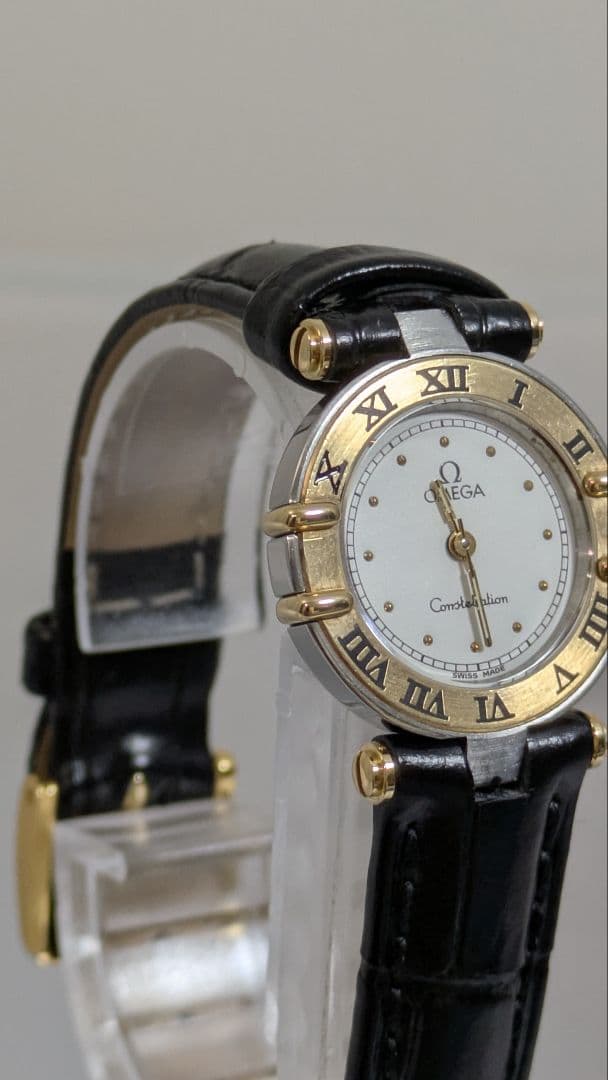 OMEGA オメガ コンステレーション K18コンビ レディース 美品