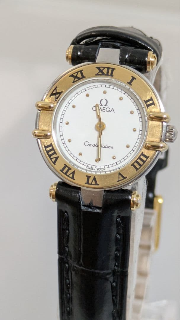 OMEGA オメガ コンステレーション K18コンビ レディース 美品