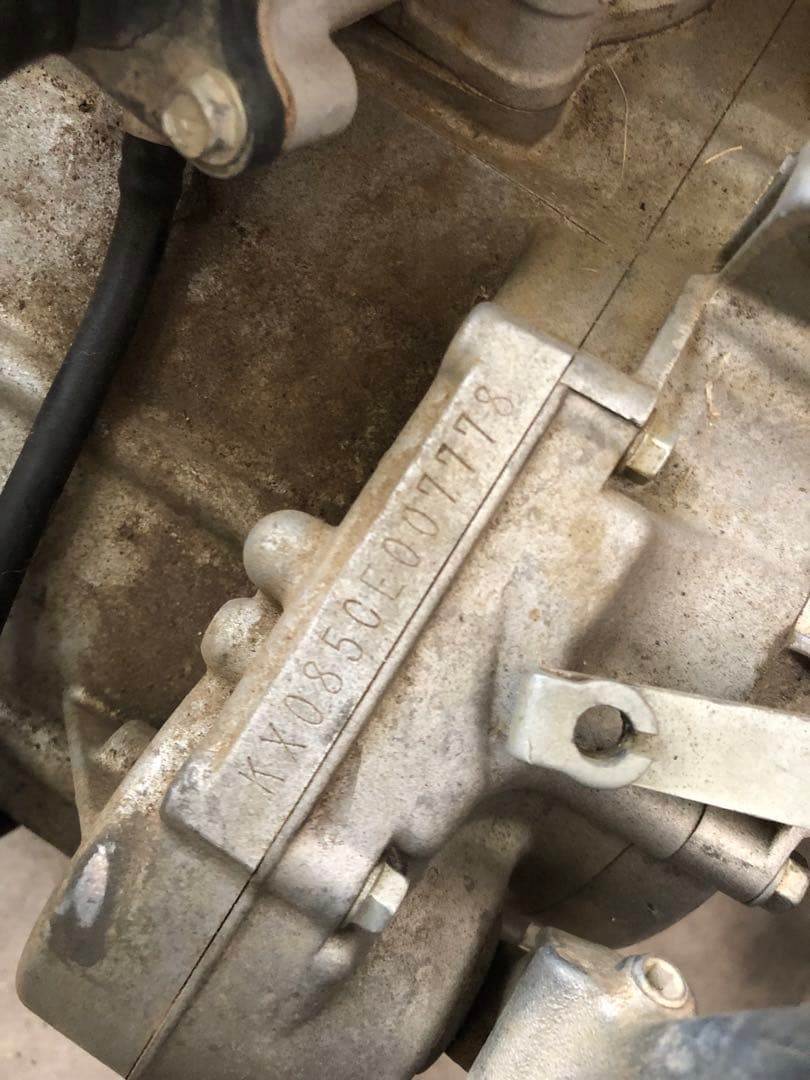 2016 KX85 実働エンジン　カワサキ　モトクロス