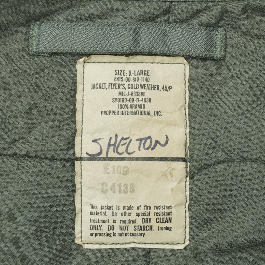 ジャケット・アウター US AIR FORCE CWU-45/P JACKET X-LARGE