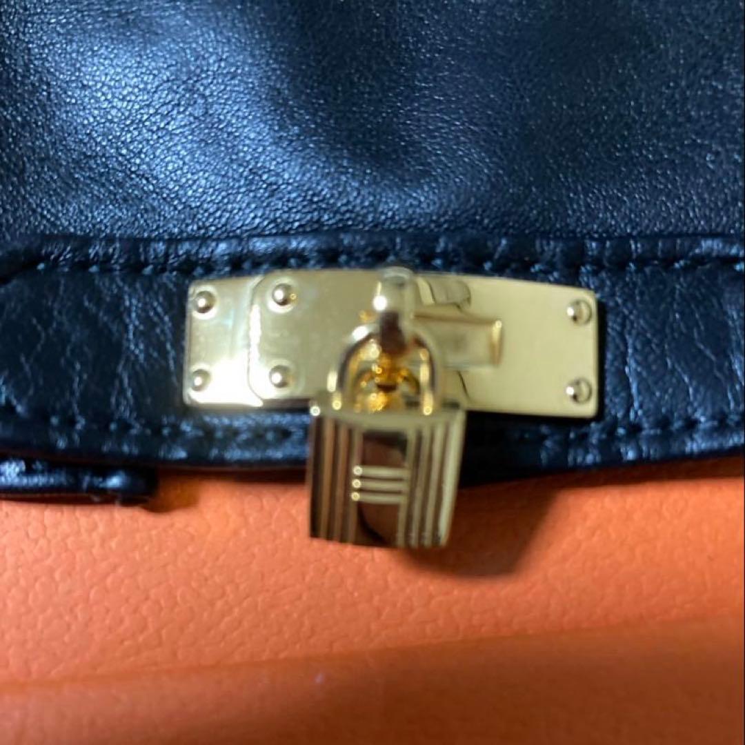 【美品.箱付】HERMES ケリー カデナグローブ 手袋 エルメス ラムスキン