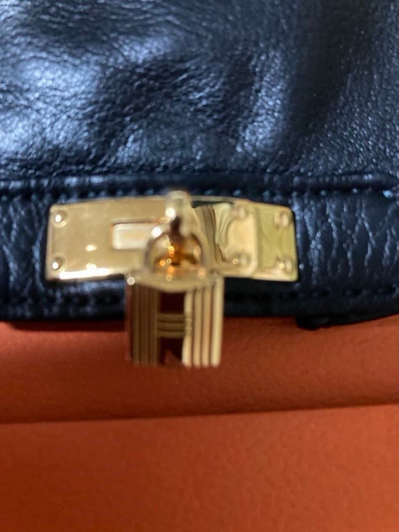【美品.箱付】HERMES ケリー カデナグローブ 手袋 エルメス ラムスキン