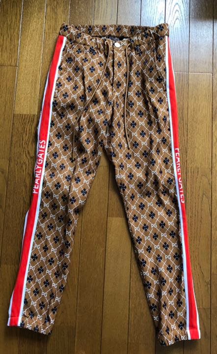 パーリーゲイツ ジョガー風パンツ アーガイル柄