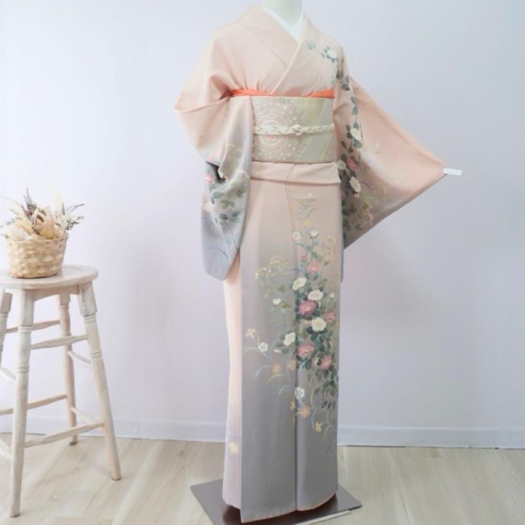 訪問着 フルセットa367E七五三　入学式　お宮参り　結婚式