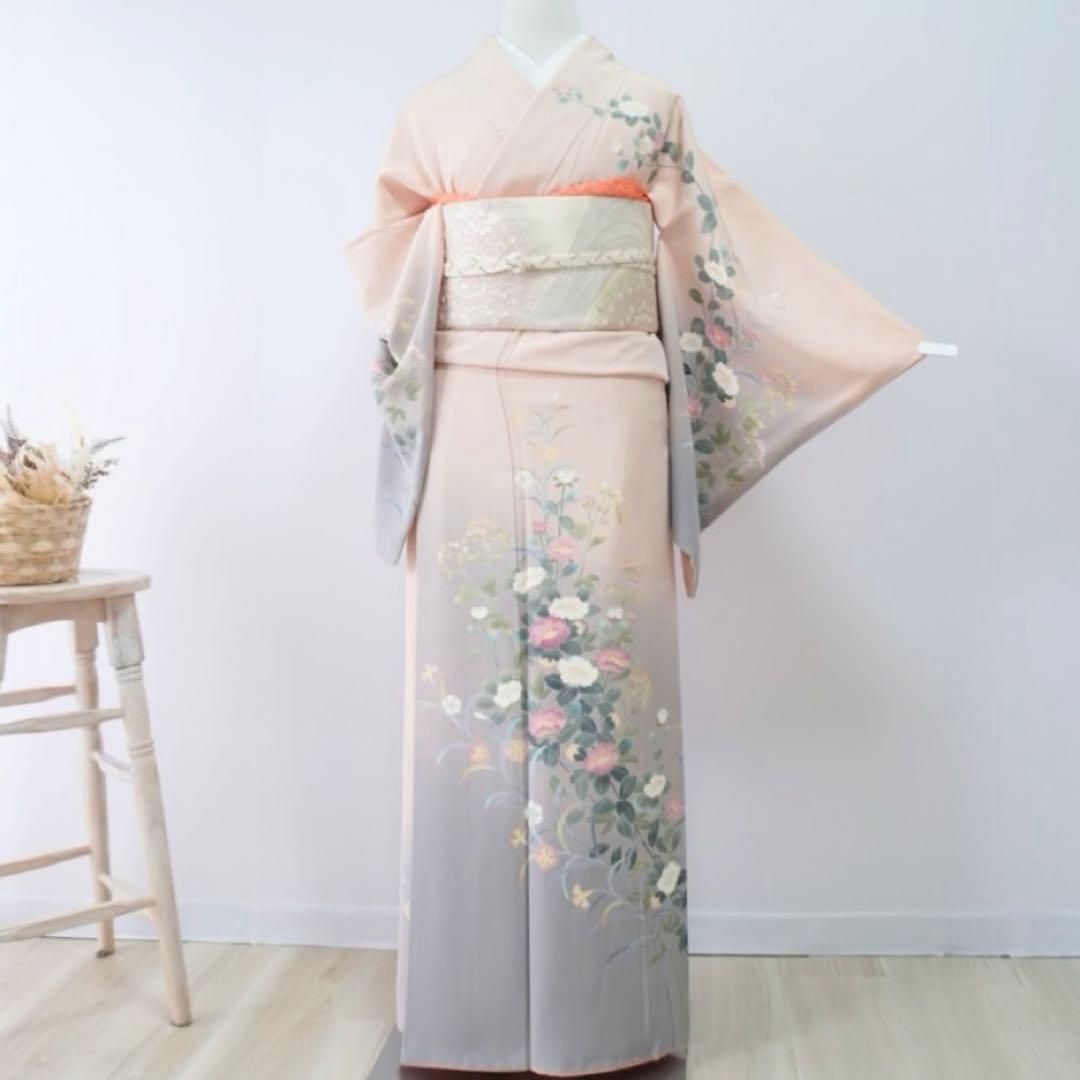 訪問着 フルセットa367E七五三　入学式　お宮参り　結婚式