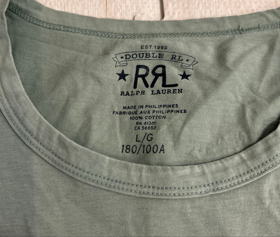 ス*ク様 RRL ダブルアールエル ラルフローレン Tシャツ 半袖 未使用タグ付