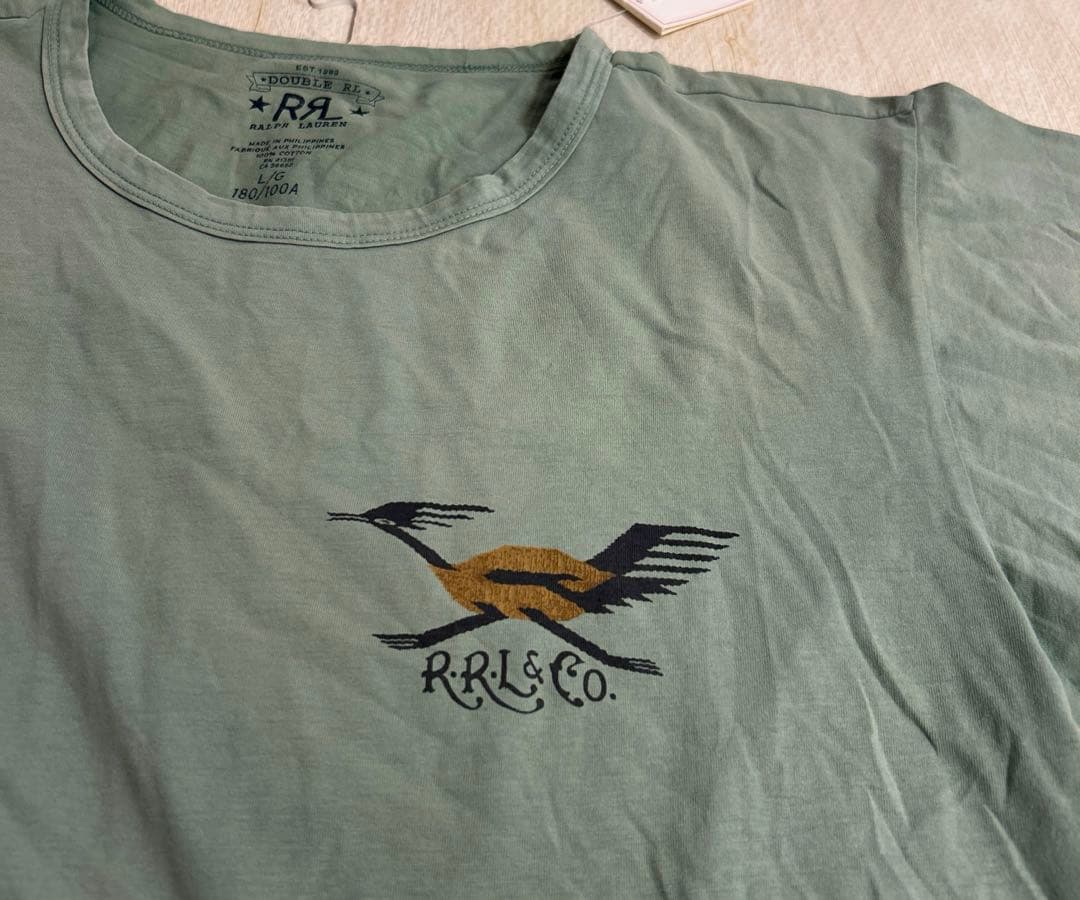 ス*ク様 RRL ダブルアールエル ラルフローレン Tシャツ 半袖 未使用タグ付