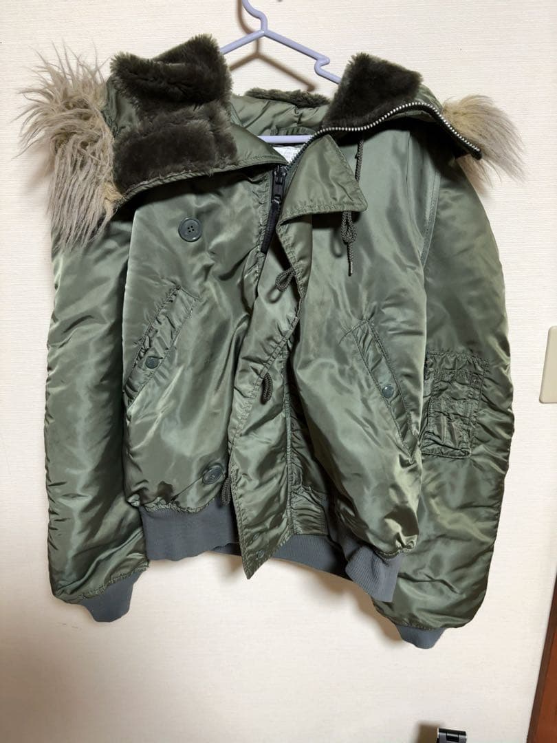 USA製　ALPHA INDUSTRIES ミリタリージャケット N-2B