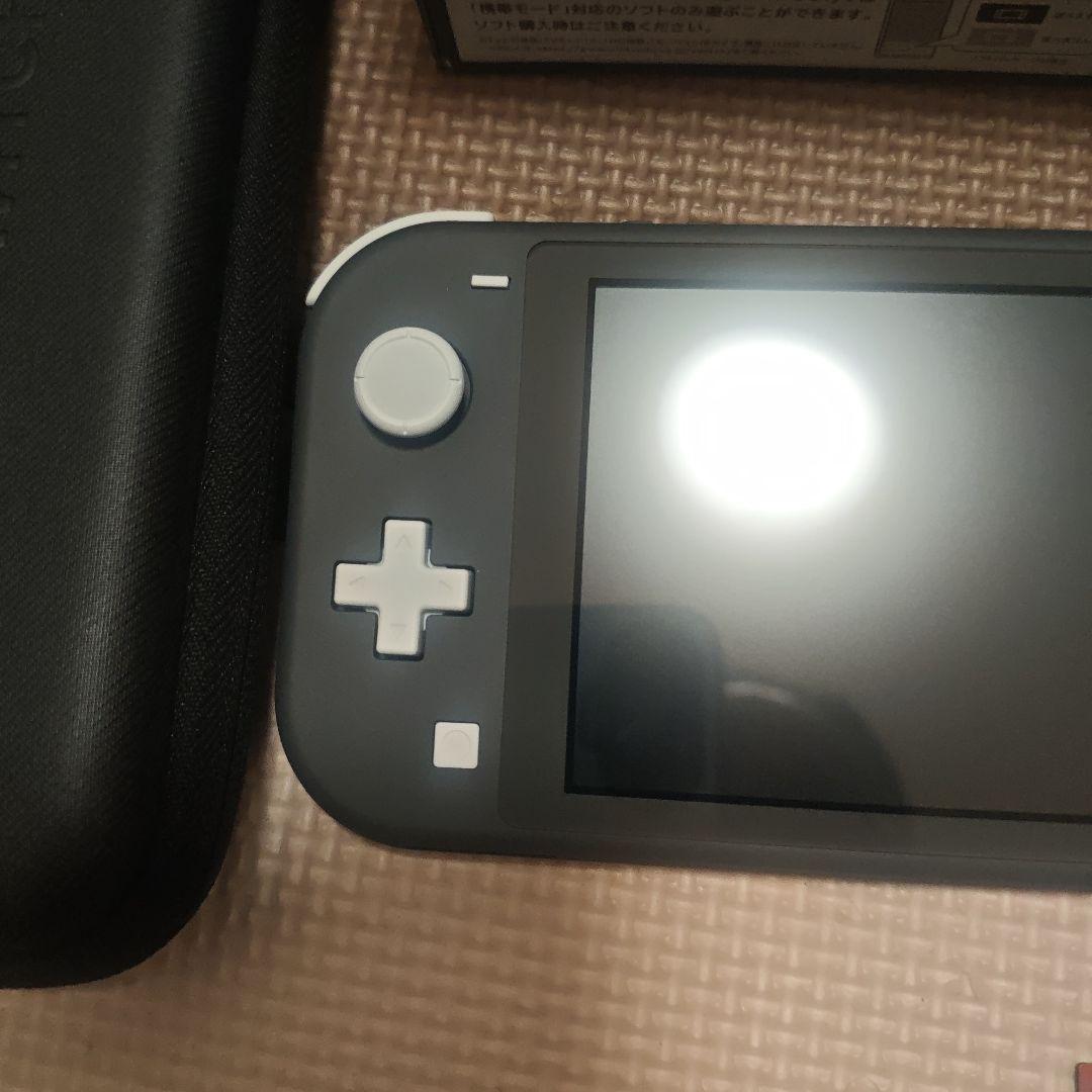 Nintendo Switch Lite グレー 本体　超美品