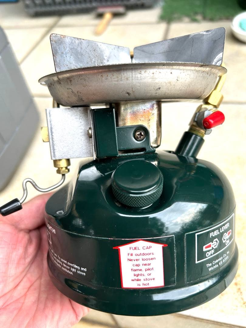 コールマン　バーナー　ストーブ　508 2レバー