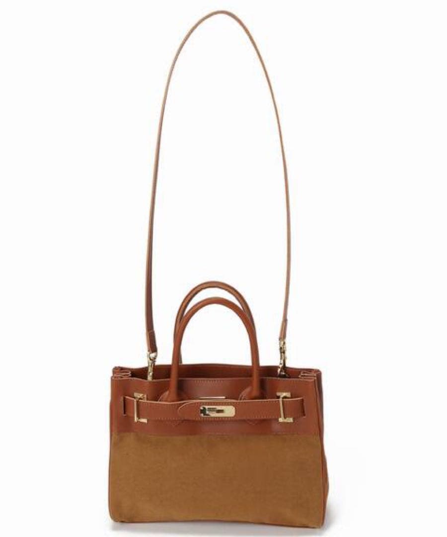 sita parantica アパルトモン　キャンバスレザートートバッグ