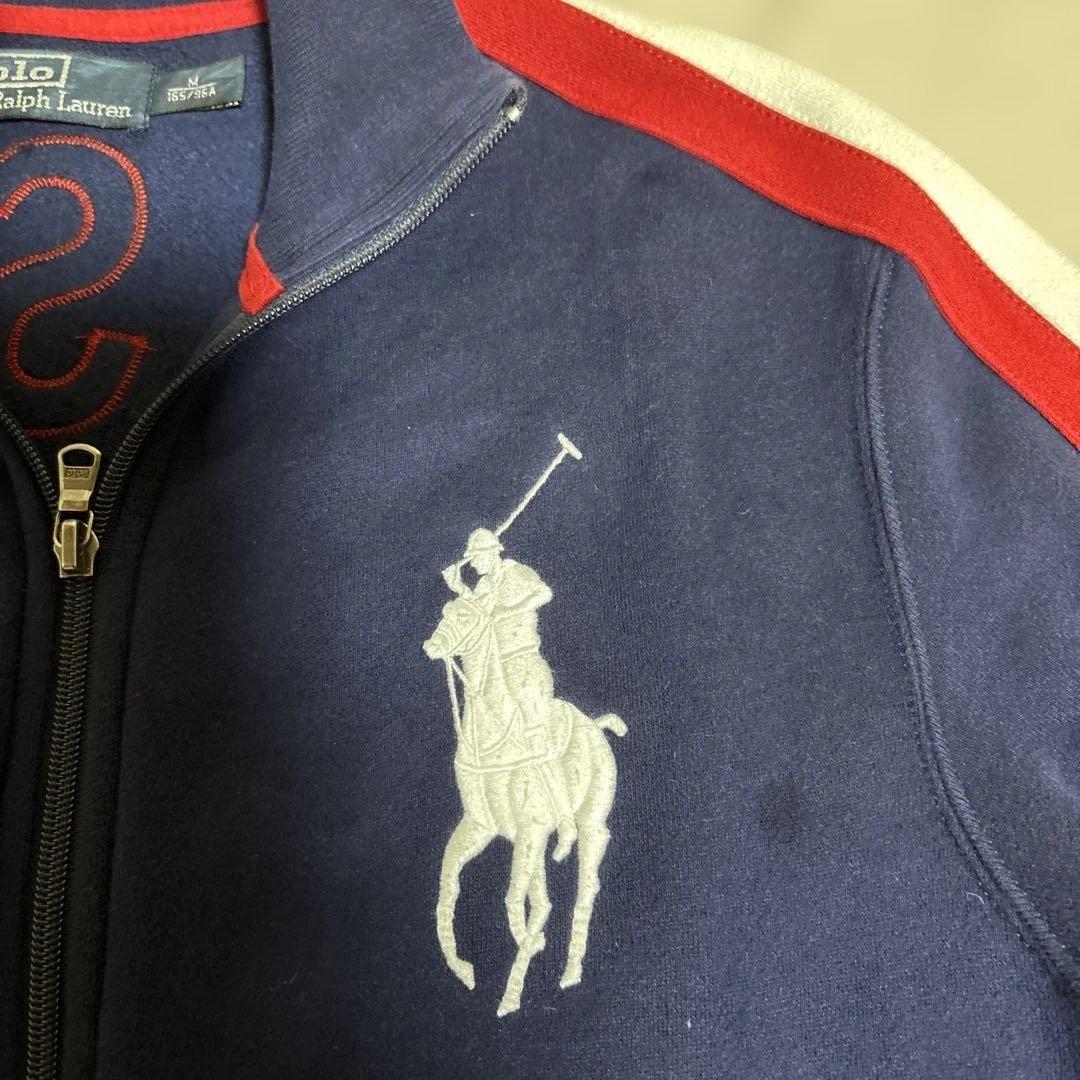 420.Polo by Ralph Lauren ネイビー ジャージ M
