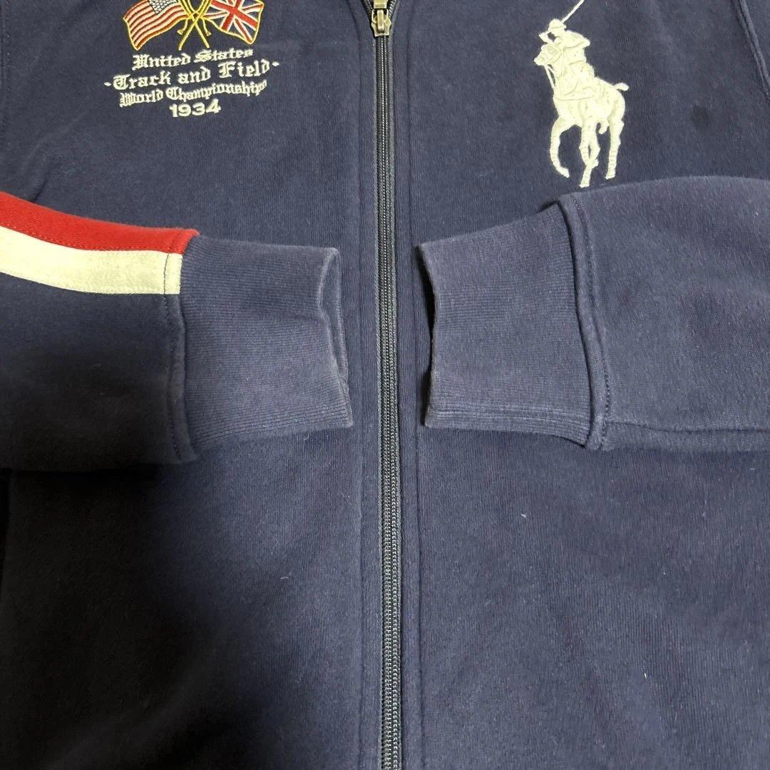 420.Polo by Ralph Lauren ネイビー ジャージ M