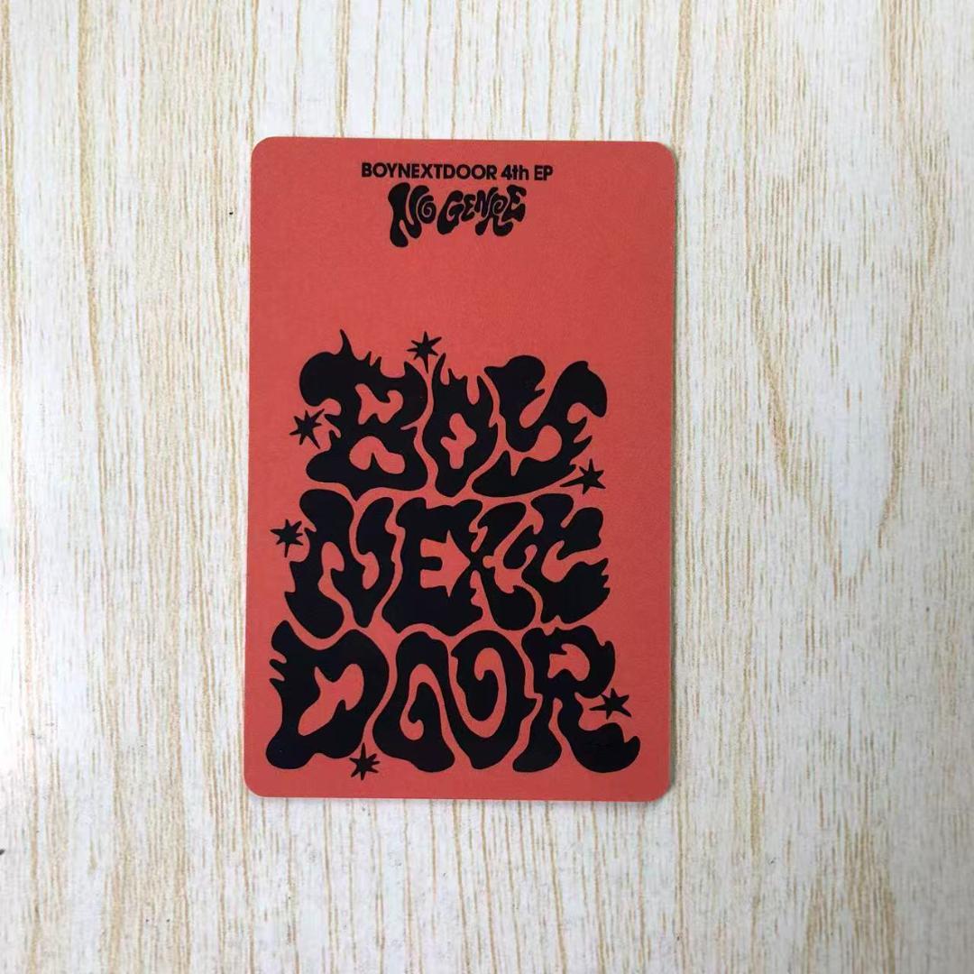 BOYNEXTDOOR No Genre WALMART ソンホ 特典 トレカ