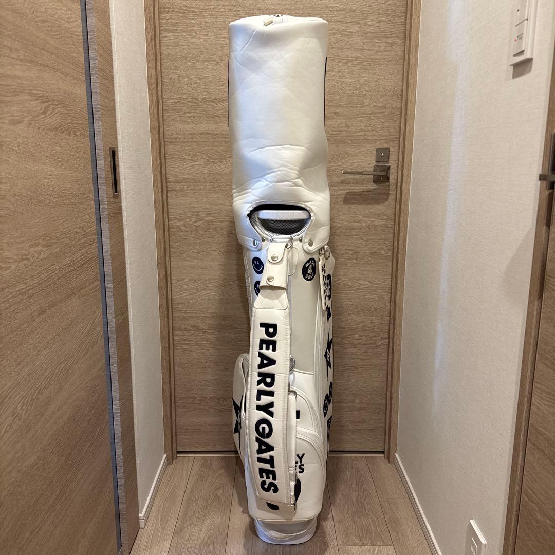 PEARLY GATESパーリーゲイツ 合皮スタンドキャディバッグ 6分割