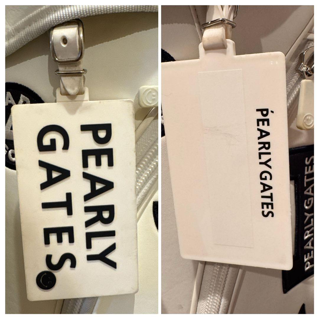 PEARLY GATESパーリーゲイツ 合皮スタンドキャディバッグ 6分割