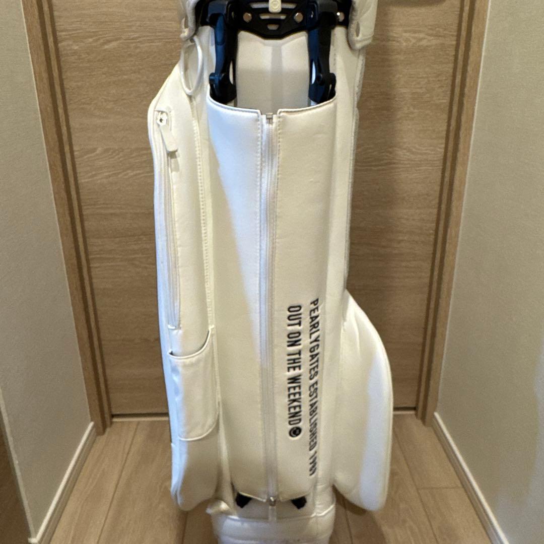 PEARLY GATESパーリーゲイツ 合皮スタンドキャディバッグ 6分割