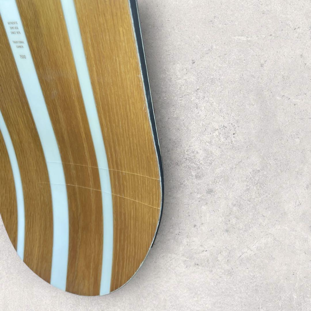 SIMS【ATV 150】ウッド調　シムス　スノーボード　木目　ストライプ