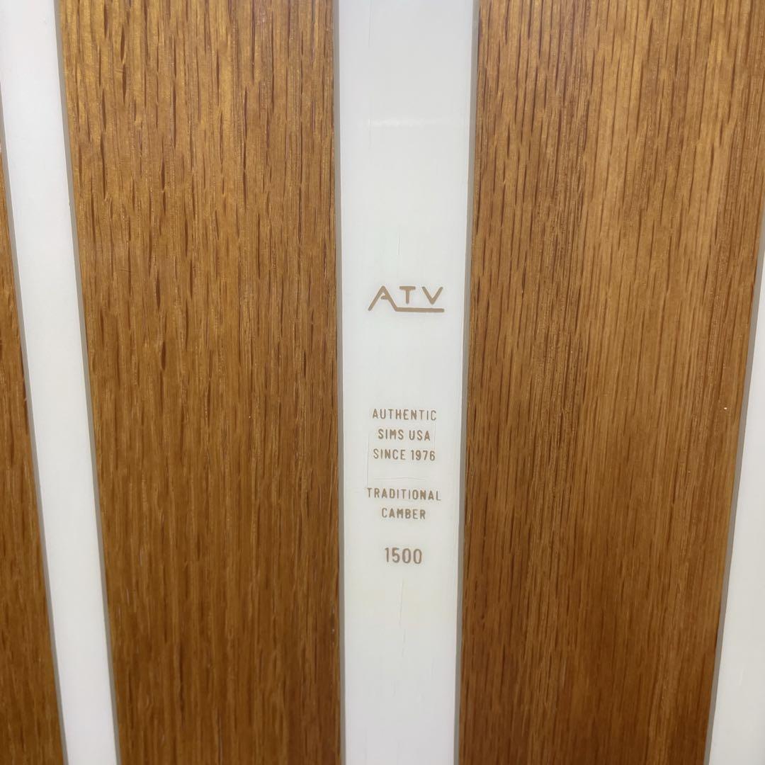SIMS【ATV 150】ウッド調　シムス　スノーボード　木目　ストライプ