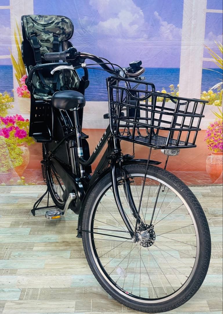 ⭐️新品バッテリー⭐️HYDEE！26インチ⭐️ハイディー子供乗せ電動自転車Y3428