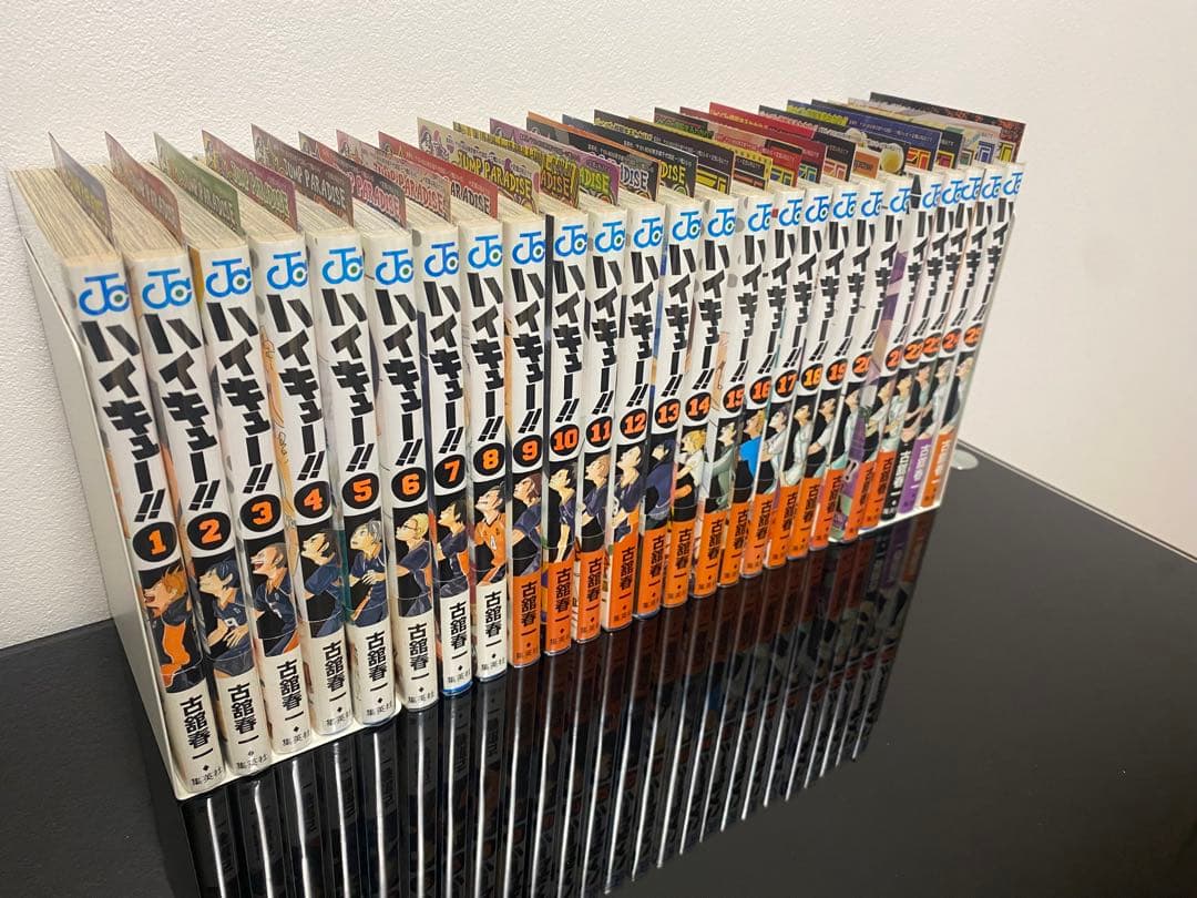 ハイキュー!! 関連本　全巻初版帯付き　特典付き