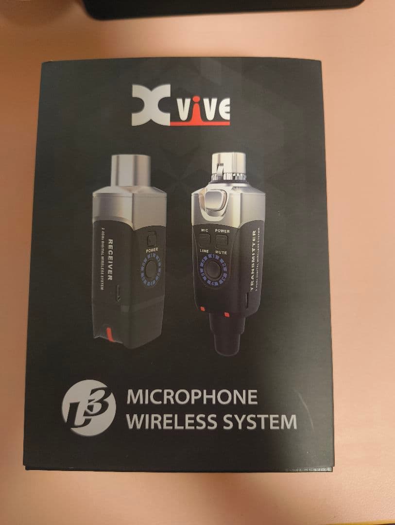 XVIVE エックスバイブ マイクロフォンデジタルワイヤレスシステム U3