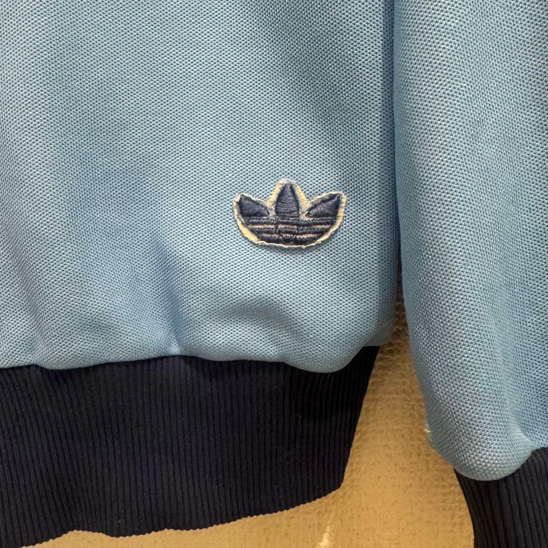 【希少】アディダス トラックジャケット 70's 西ドイツタグ 右下ロゴ