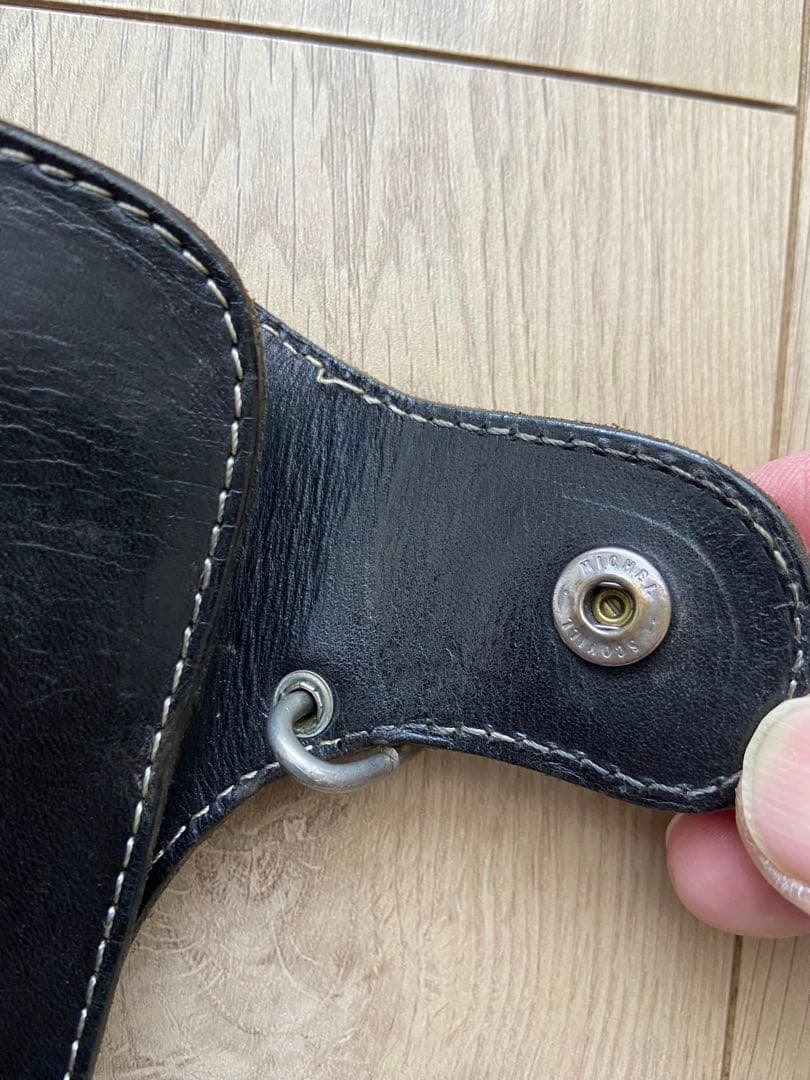 【ヴィンテージ】レッドムーン製 BC-02C 黒レザーの長財布