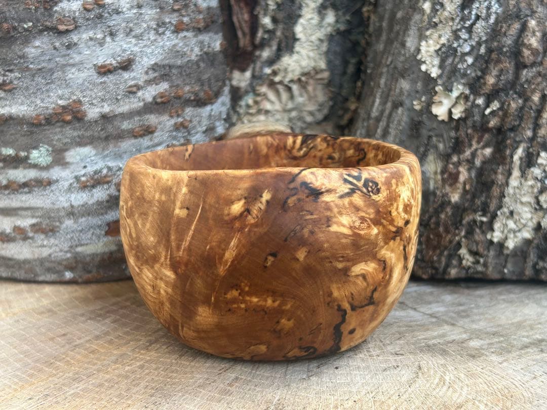 sunswood サンズウッド　白樺瘤　kuksa ククサ1点もの 手彫り