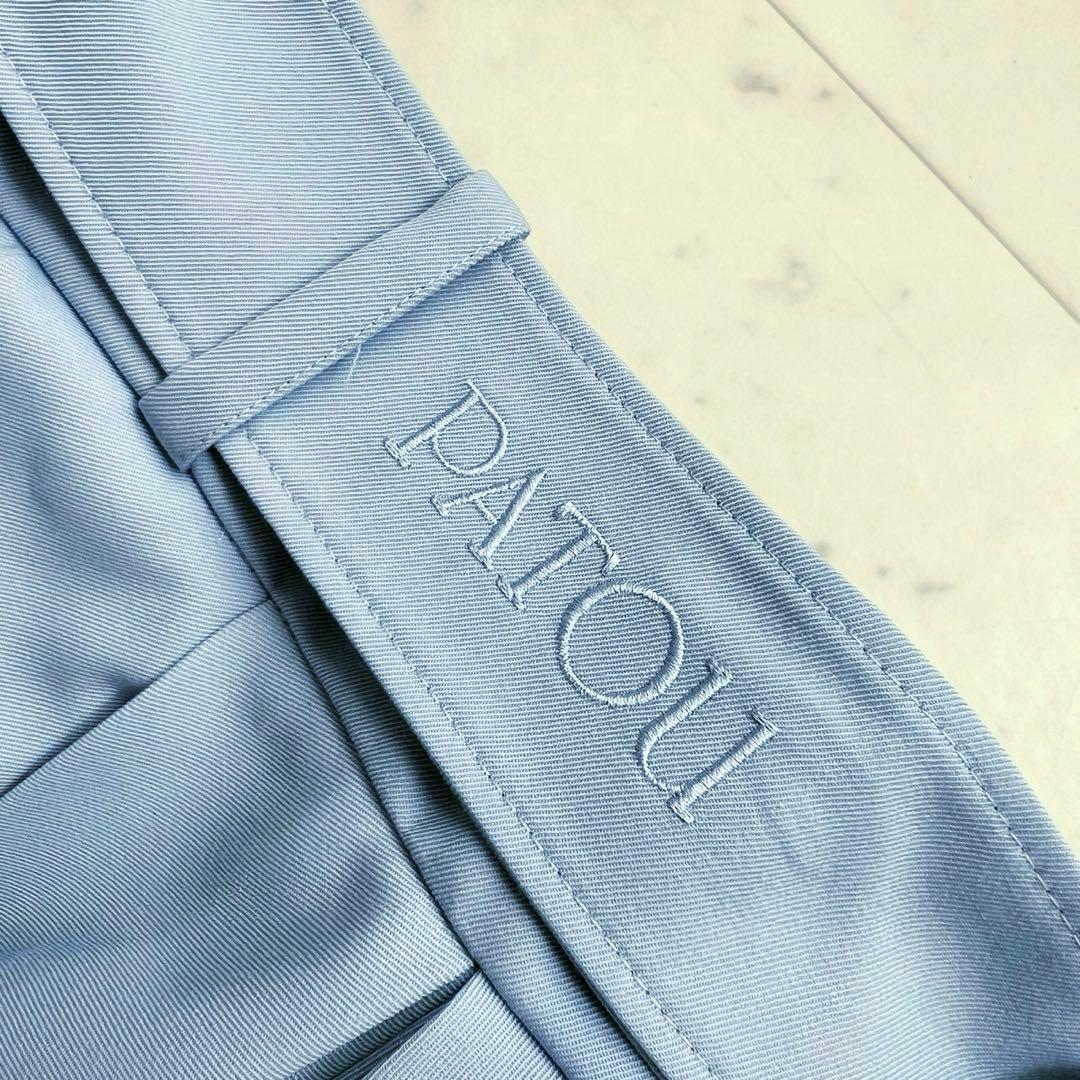 PATOU プリーツキュロット ロゴ刺繍 34