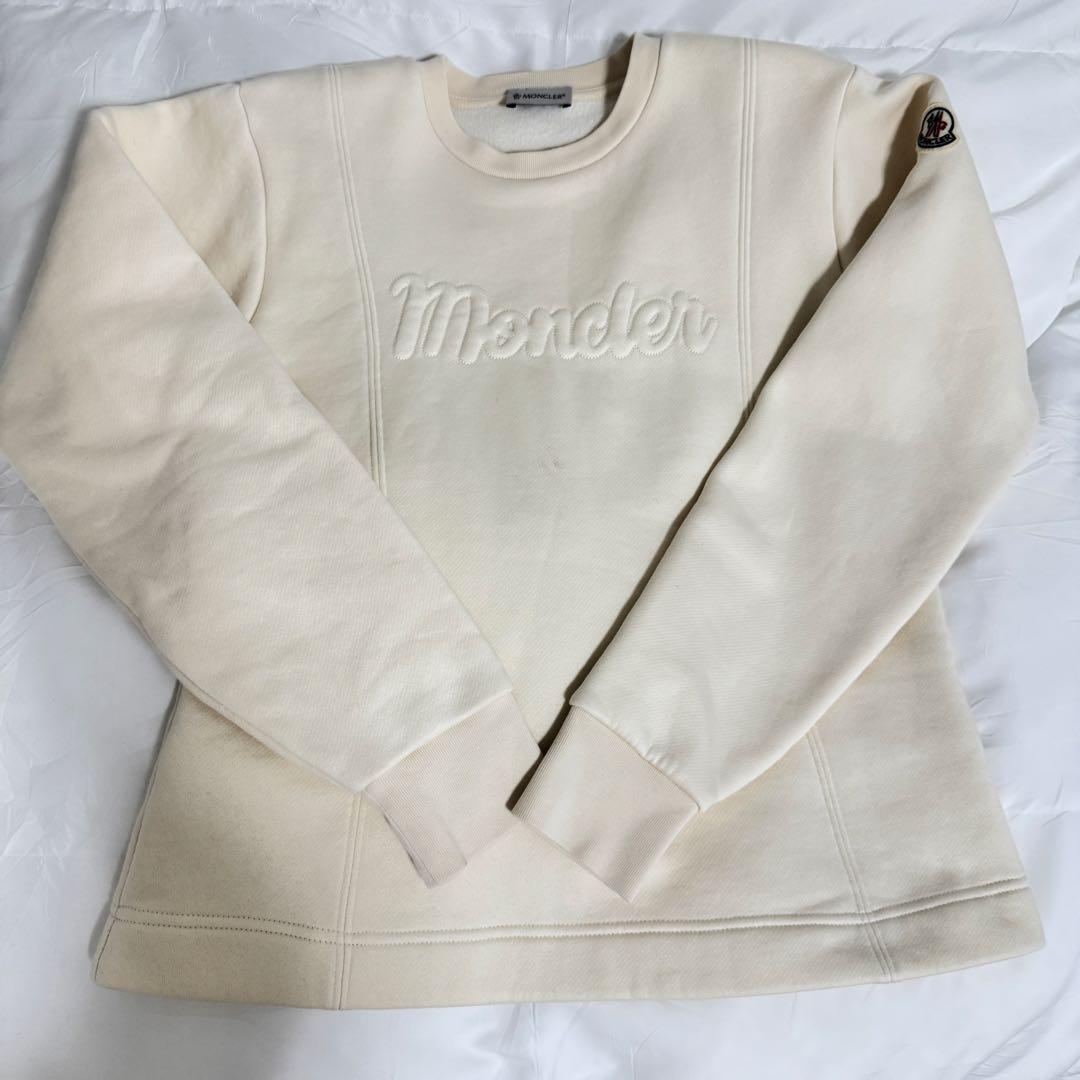 MONCLER 刺繍ロゴ スウェット XSサイズ