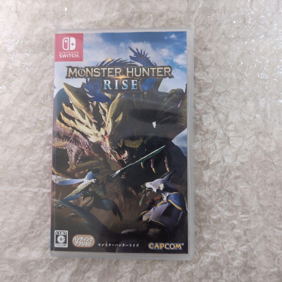 Nintendo Switch Lite グレー 本体 箱あり　モンハンライズ付