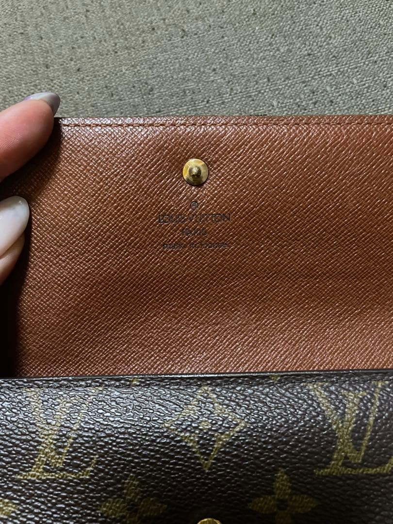 Louis Vuitton ブラウン 三つ折り財布